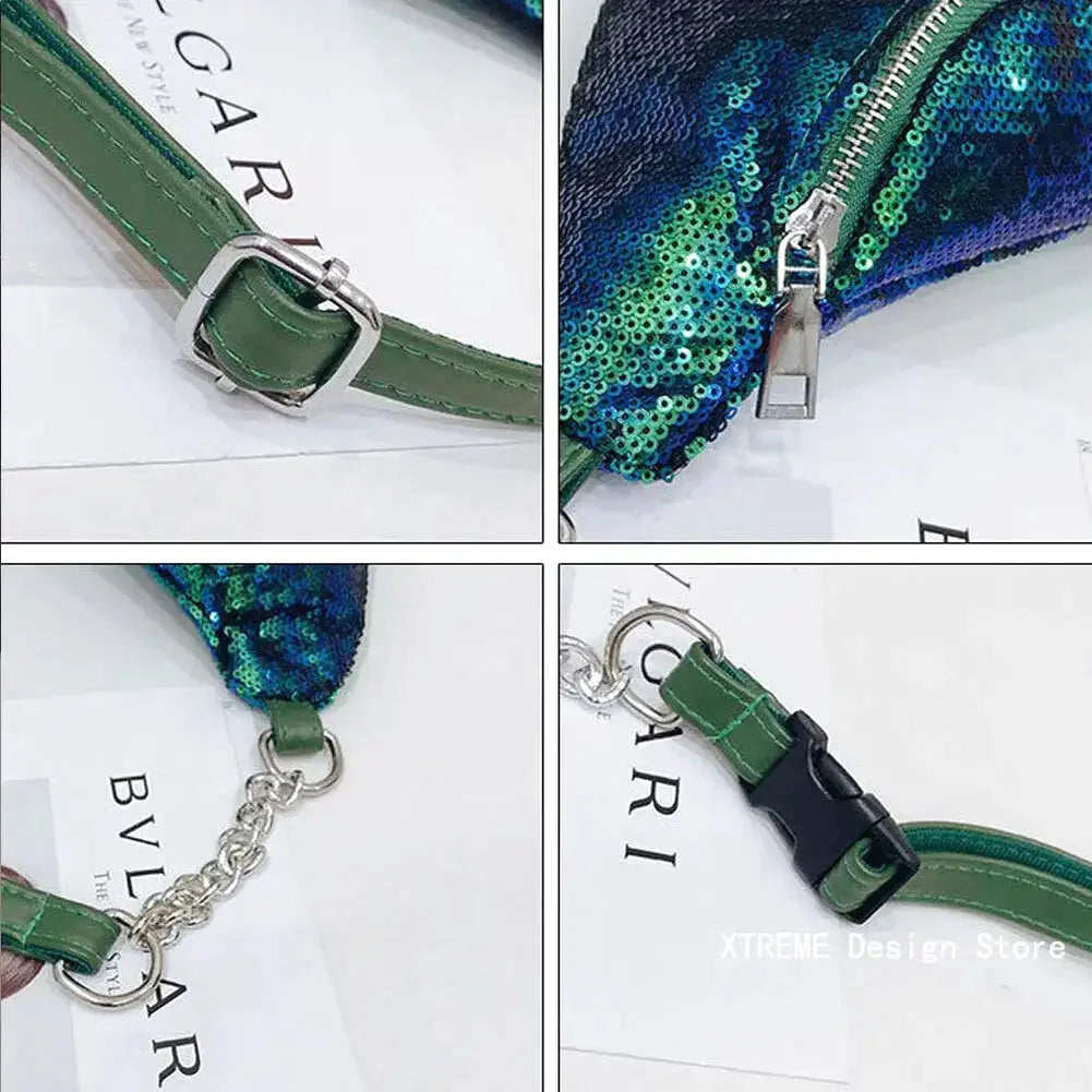 Sacoche Banane Couleur Mer