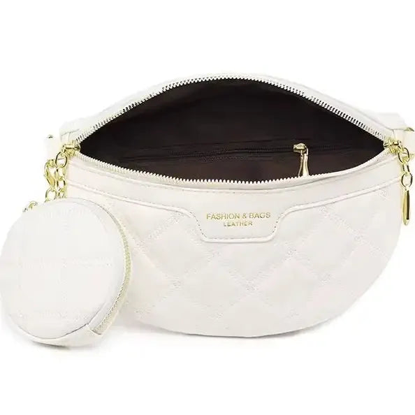 Sacoche Banane Blanche