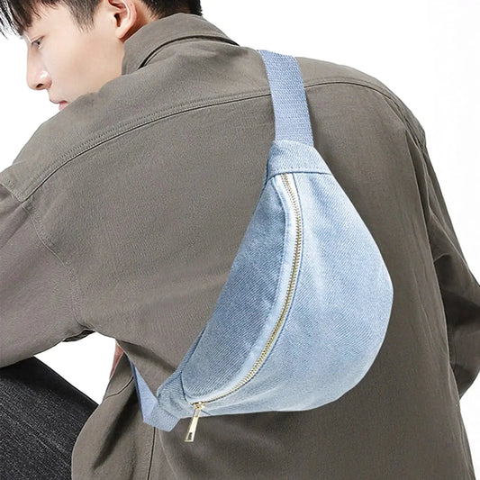 Sacoche Banane Bleue