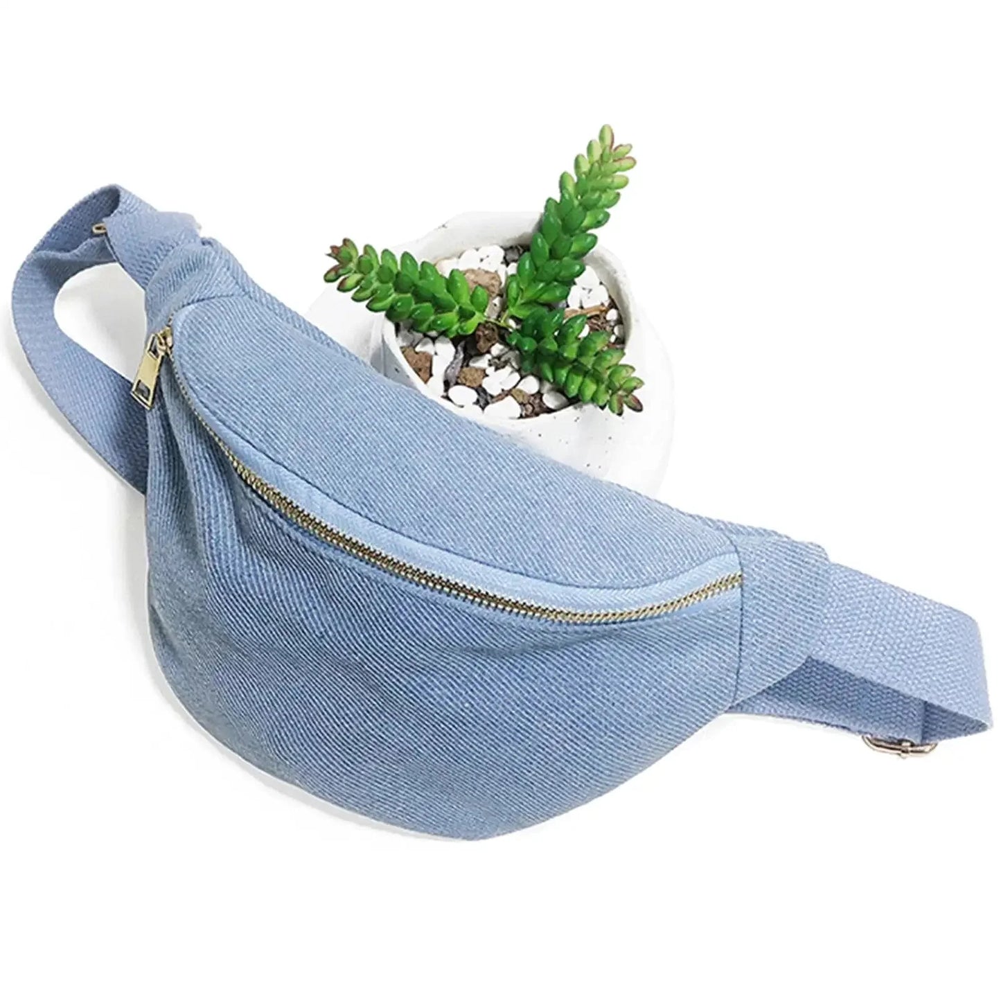 Sacoche Banane Bleue