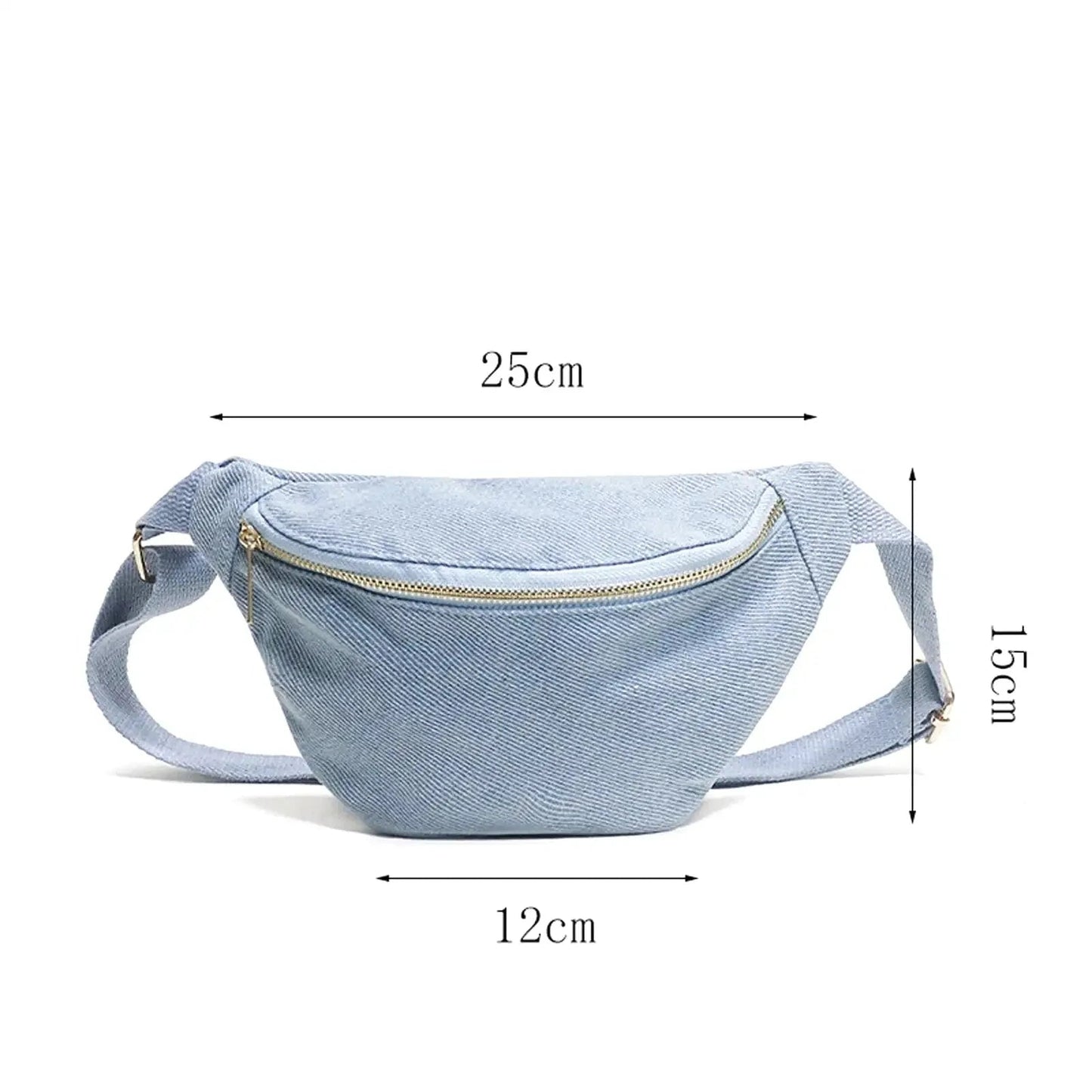 Sacoche Banane Bleue