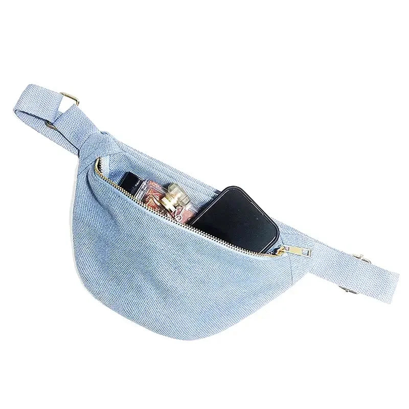 Sacoche Banane Bleue