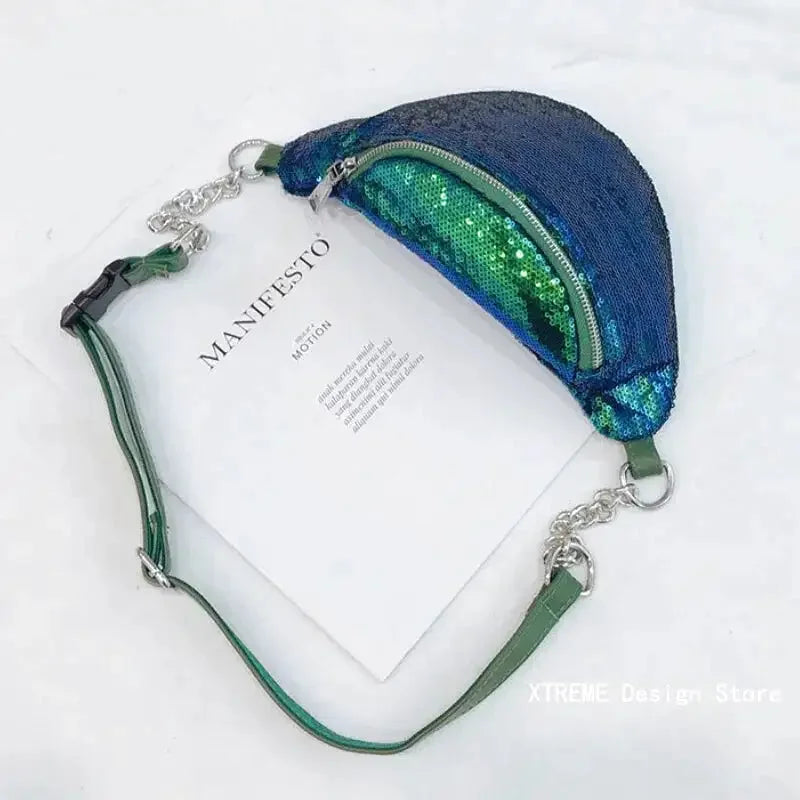 Sacoche Banane Couleur Mer