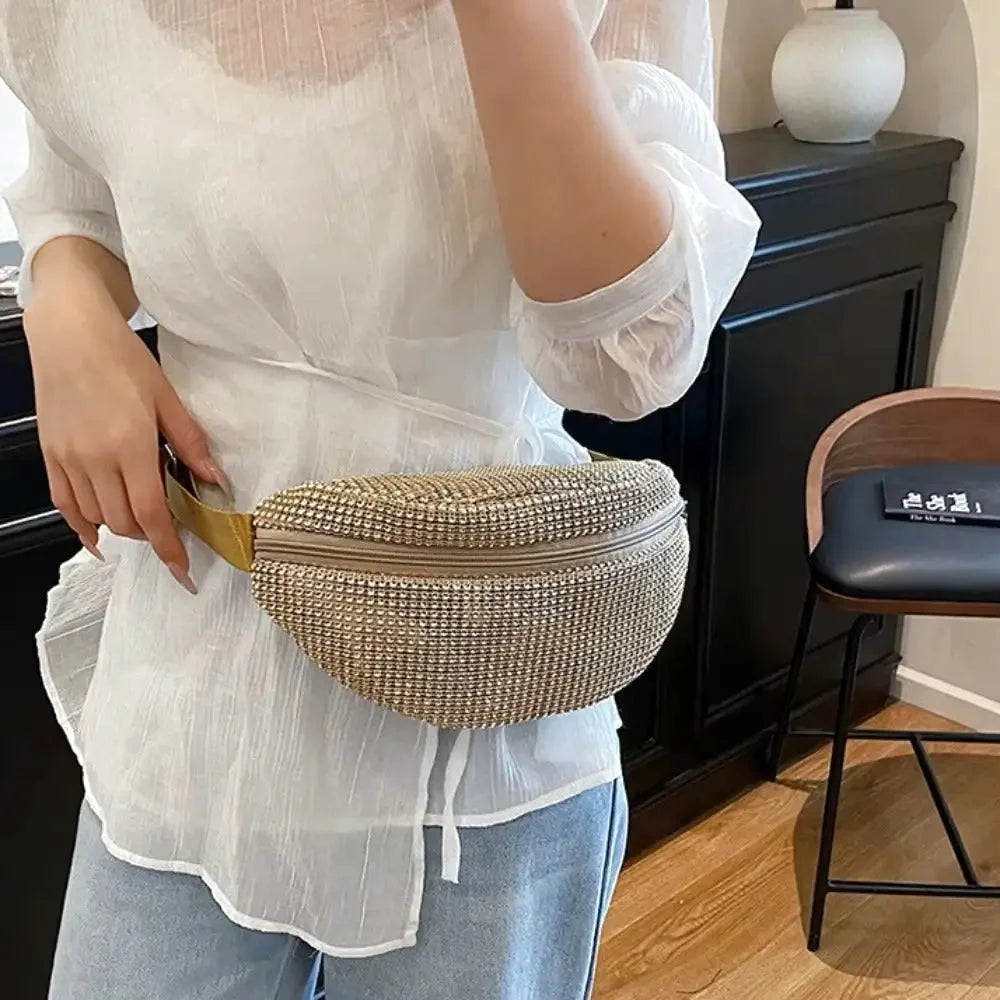 Sacoche Banane Dorée