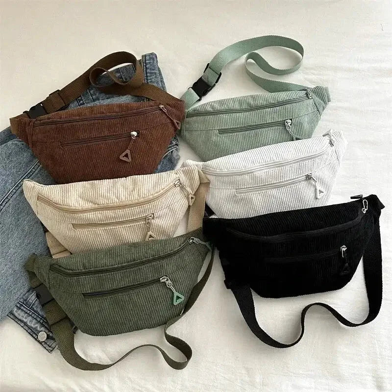 Sacoche Banane Velours