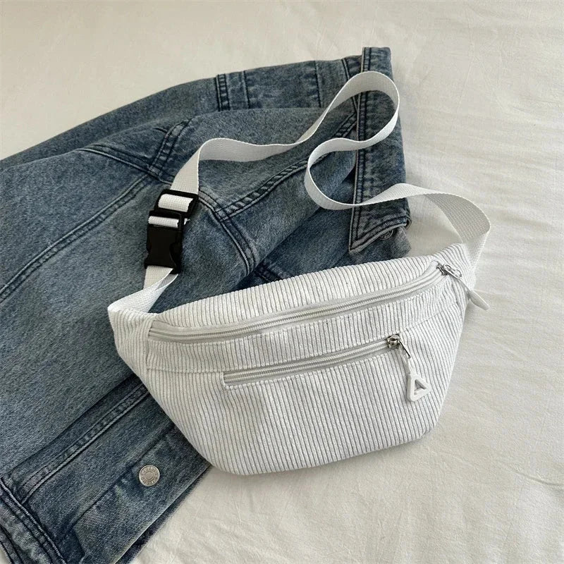 Sacoche Banane Velours