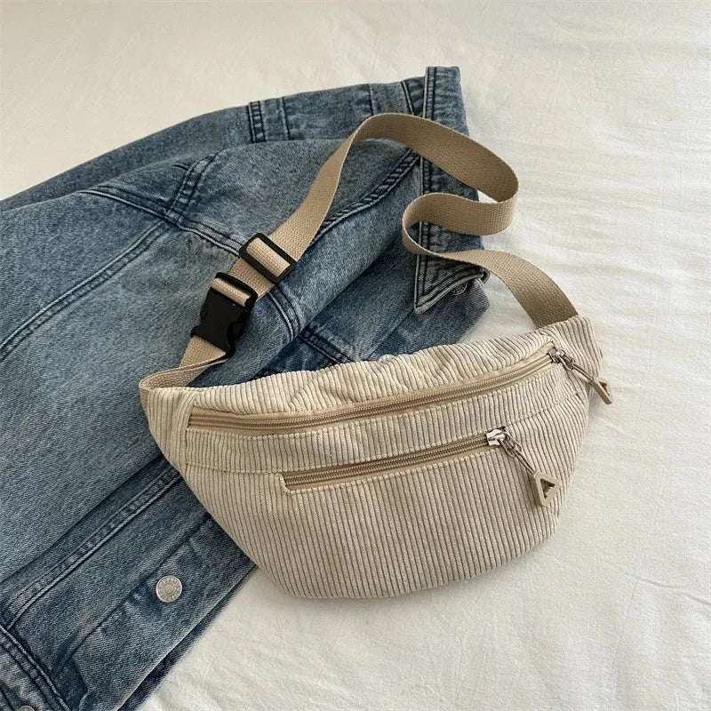 Sacoche Banane Velours