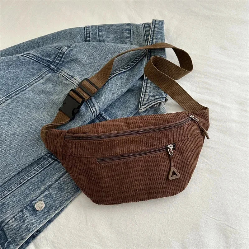 Sacoche Banane Velours