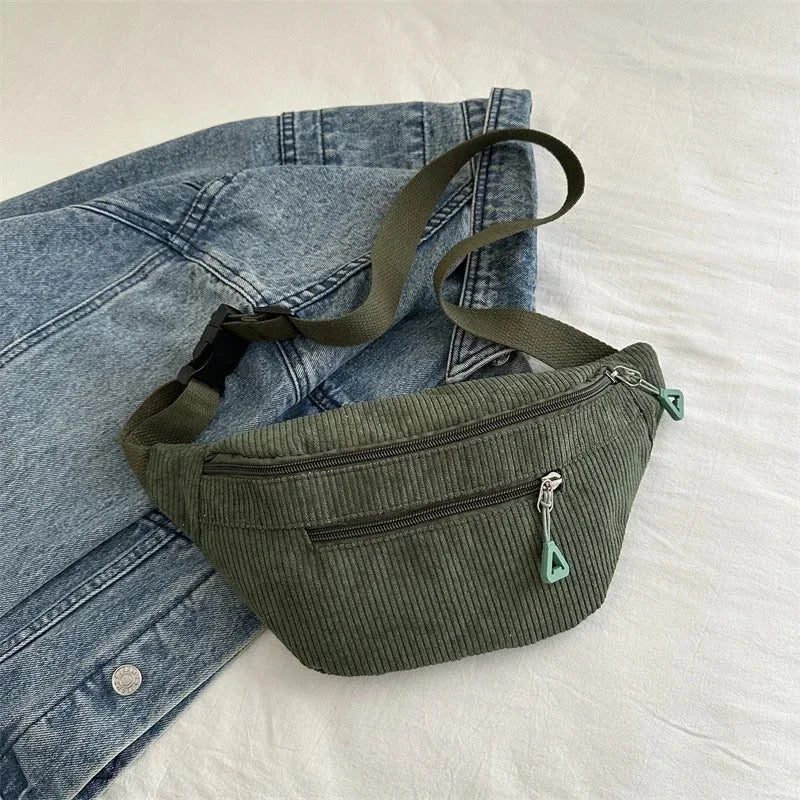 Sacoche Banane Velours