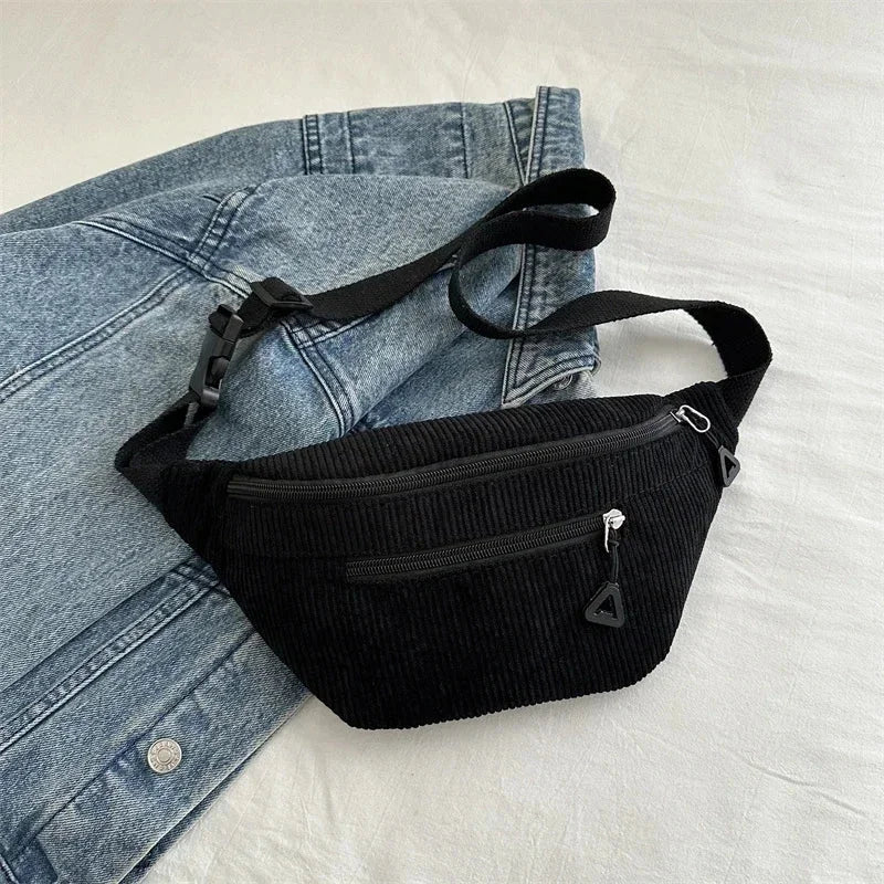 Sacoche Banane Velours