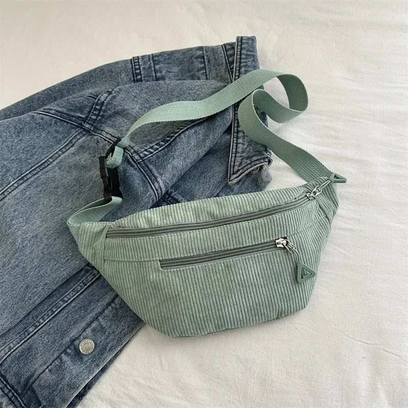 Sacoche Banane Velours