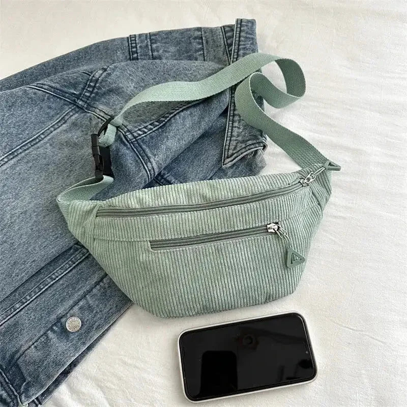 Sacoche Banane Velours